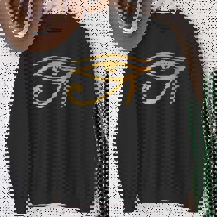 エジプトのラーの目 ホルスの目 スウェットシャツ 年配の女性への贈り物