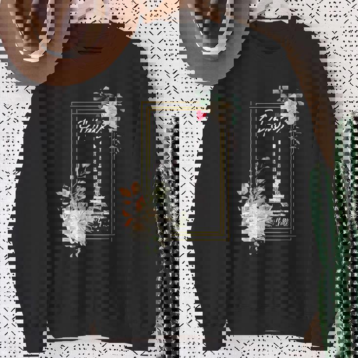 エッフェル塔 パリ ホリデー フランス お土産 メンズ レディース キッズ スウェットシャツ 年配の女性への贈り物