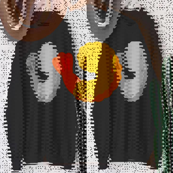 エビフライ エビの天ぷら 海老 コスチューム スウェットシャツ 年配の女性への贈り物