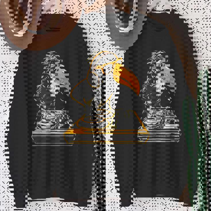 オオハシ Dj ターンテーブル Dj オオハシハウス ミュージック テクノ ビートメーカー スウェットシャツ 年配の女性への贈り物