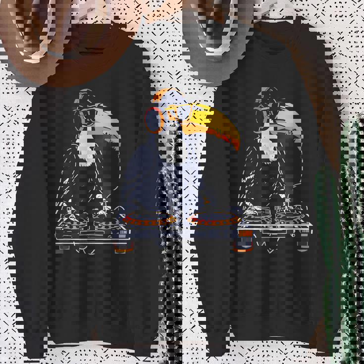 オオハシ Dj ターンテーブル Dj オオハシ テクノ ビートメーカー ハウスミュージック スウェットシャツ 年配の女性への贈り物