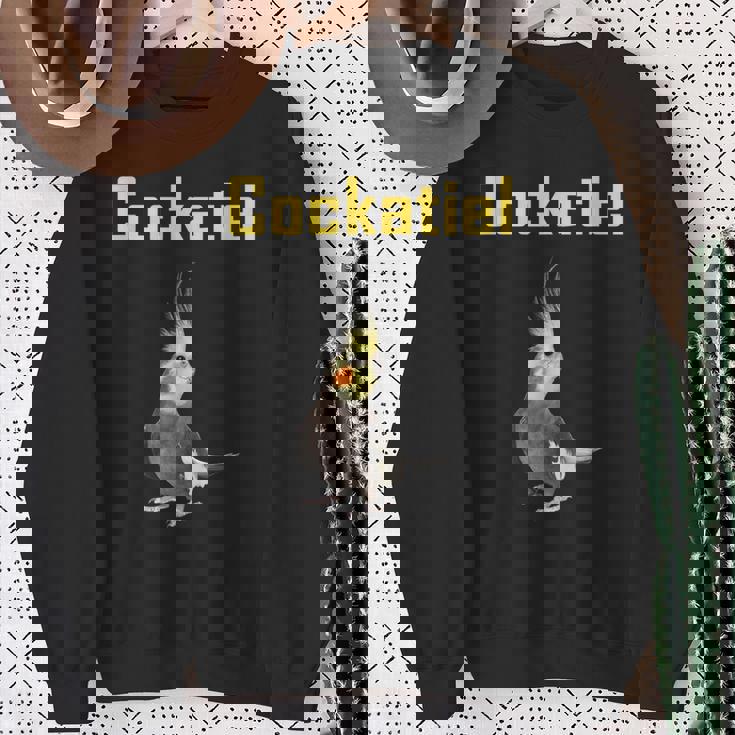 オカメインコ、オカメインコの飼い主のための面白いアイデア。 スウェットシャツ 年配の女性への贈り物