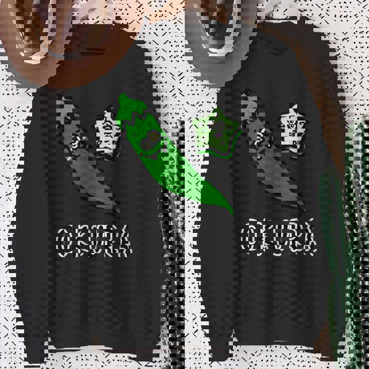 オクラさん スウェットシャツ 年配の女性への贈り物