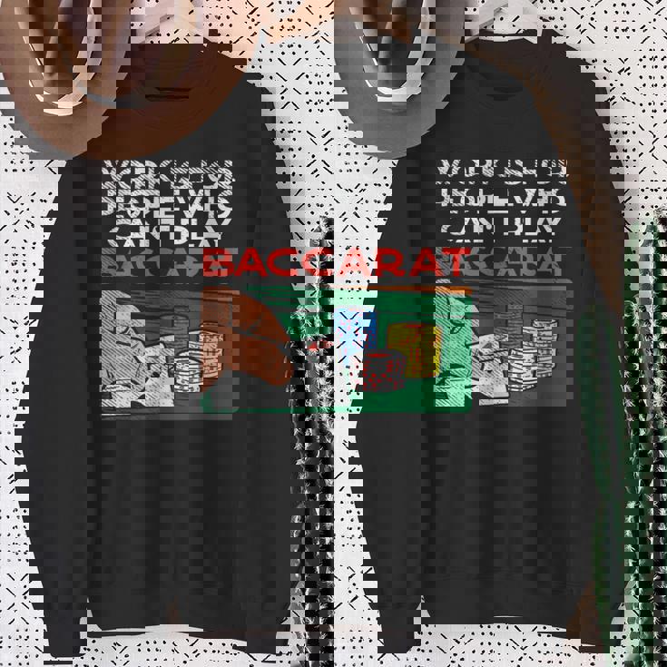 カジノバカラ ギャンブルデザイン ラスベガス、ギャンブラーベッティング スウェットシャツ 年配の女性への贈り物