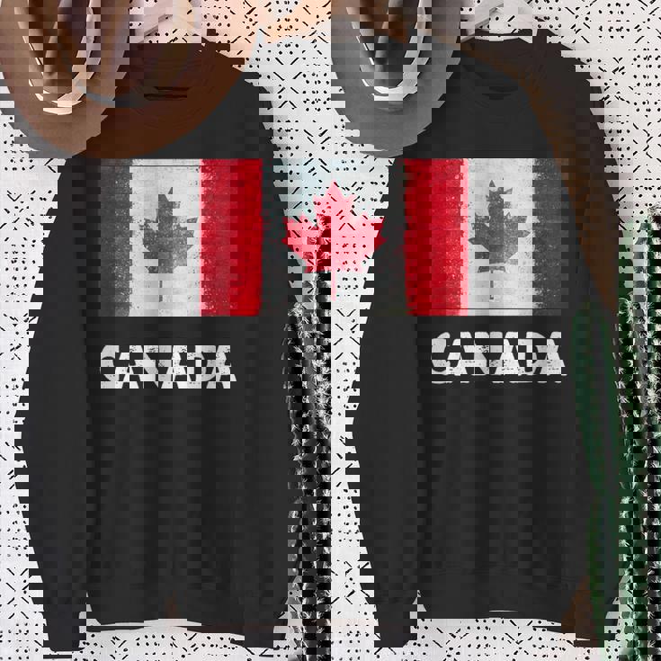 カナダ国旗ジャージ、カナダ。 スウェットシャツ 年配の女性への贈り物