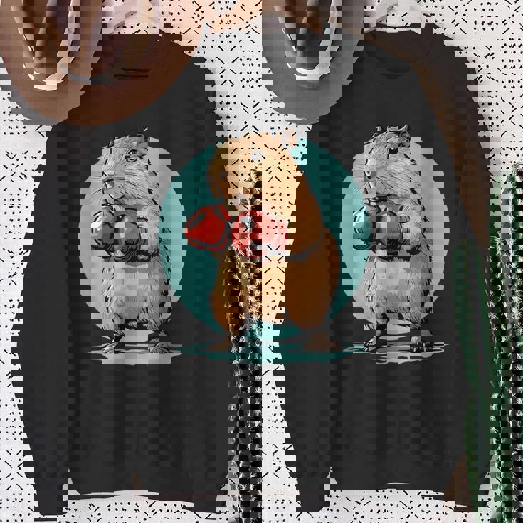 カピバラボクシングチャンピオン 千と千尋の神隠し スウェットシャツ 年配の女性への贈り物