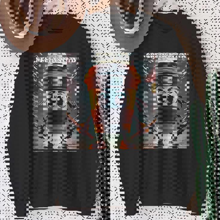 カプチーノ アサシノ ミーム スウェットシャツ 年配の女性への贈り物