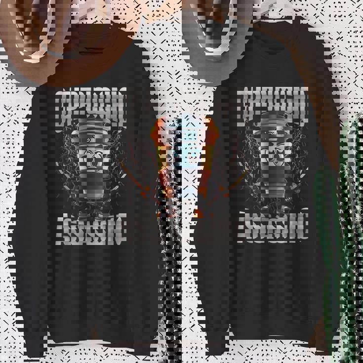 カプチーノ アサシーノ ブレイン イタリアン ブレイン ブートレッグ ミーム スウェットシャツ 年配の女性への贈り物