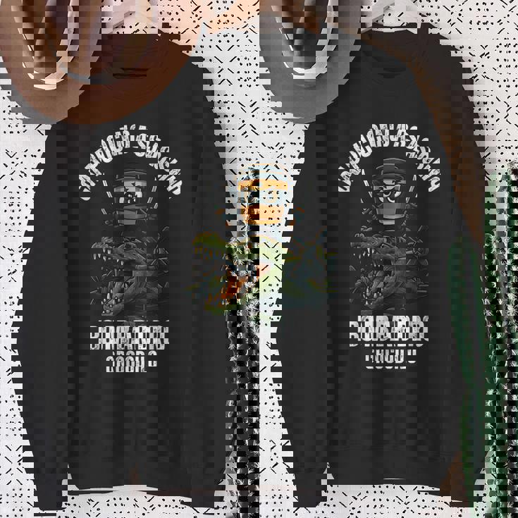 カプチーノ アサシーノ ボンバルディーロ クロコディロ イタリアン ブレイン スウェットシャツ 年配の女性への贈り物