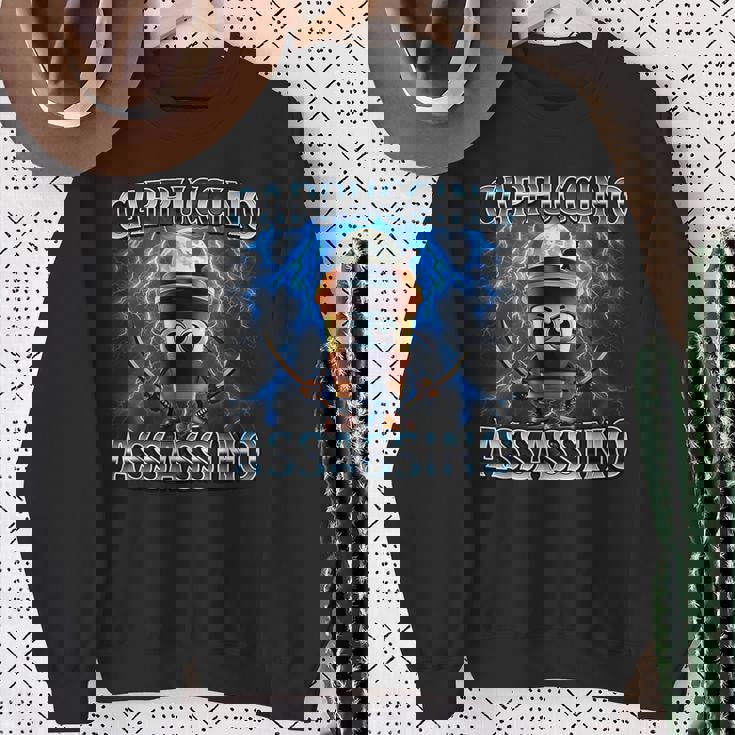 カプチーノ・アサシーノ イタリアンブレインロットミーム スウェットシャツ 年配の女性への贈り物