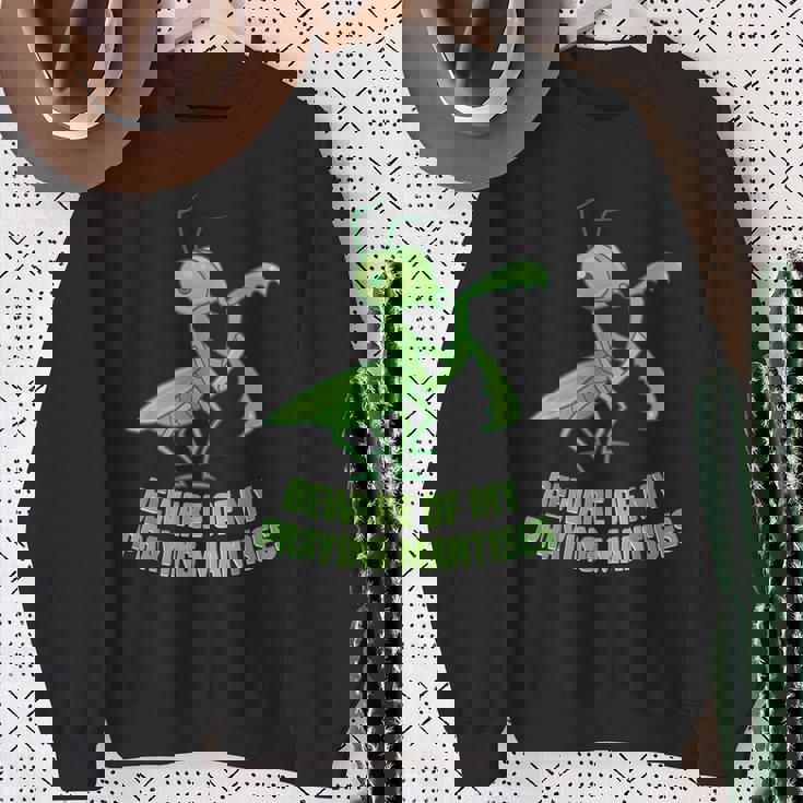 カマキリの囲い衣装 虫飼い主 カマキリの卵 スウェットシャツ 年配の女性への贈り物