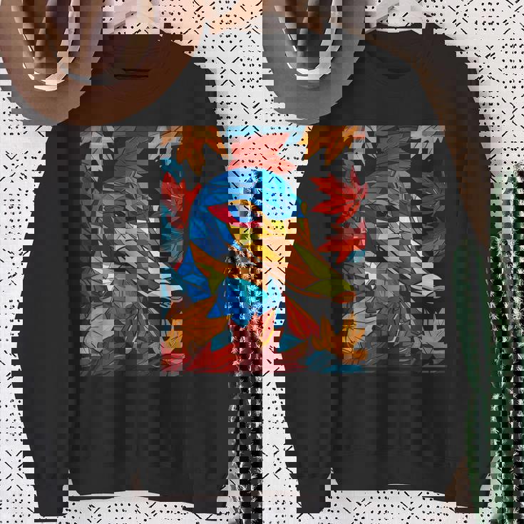 カモノハシ 動物 モチーフ イラスト カモノハシ スウェットシャツ 年配の女性への贈り物