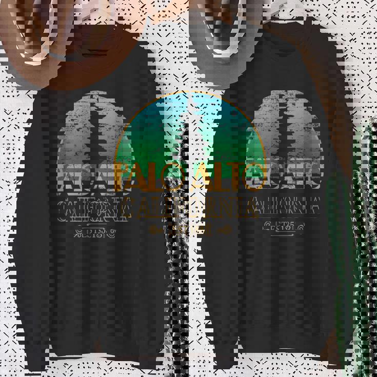 カリフォルニア州パロアルト-エルパロアルトツリー スウェットシャツ 年配の女性への贈り物