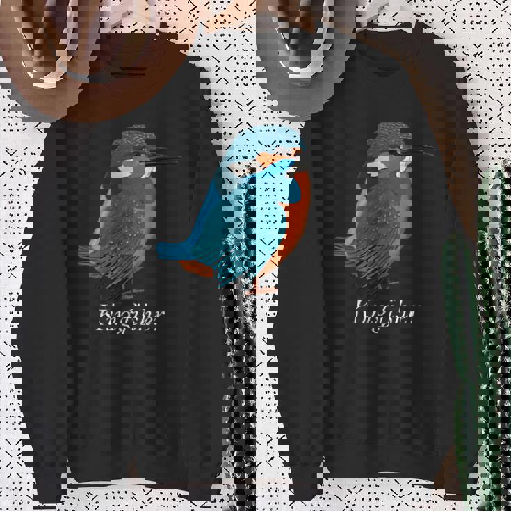 カワセミ 鳥 動物 図 バードウォッチング 贈り物 鳥類学者 生物学者 自然科学 スウェットシャツ 年配の女性への贈り物