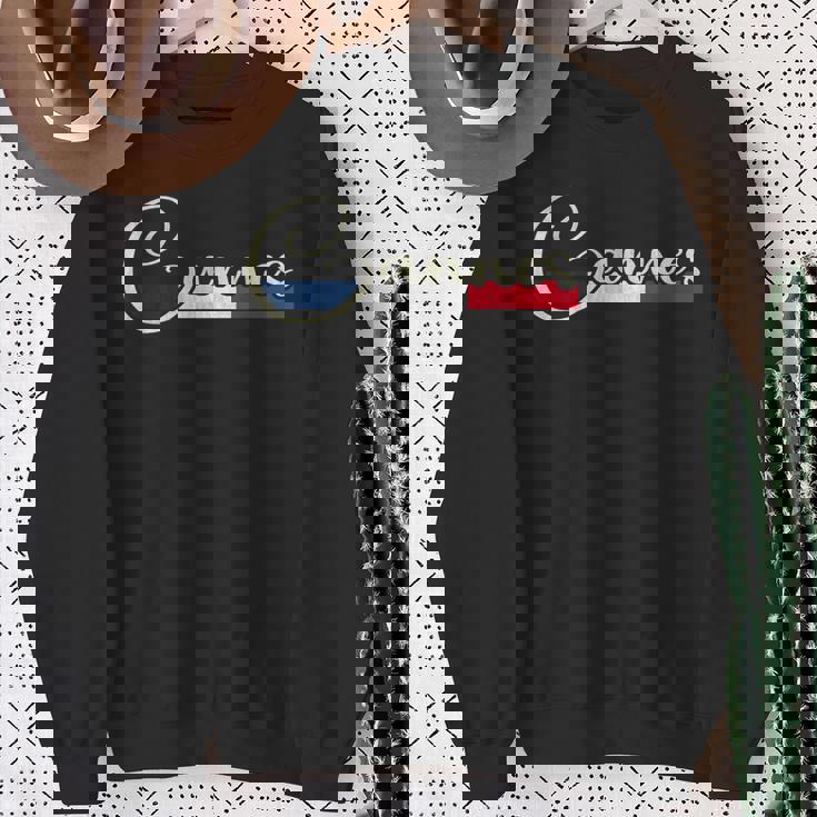 カンヌフランス-カンヌフランス脚本 スウェットシャツ 年配の女性への贈り物