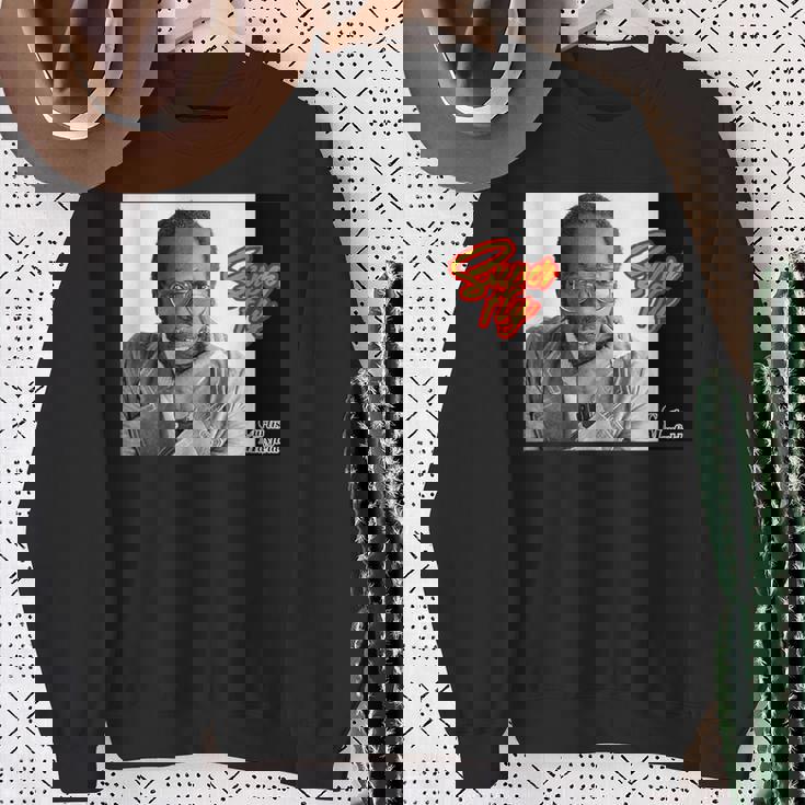 カーティスメイフィールド_001 スウェットシャツ 年配の女性への贈り物