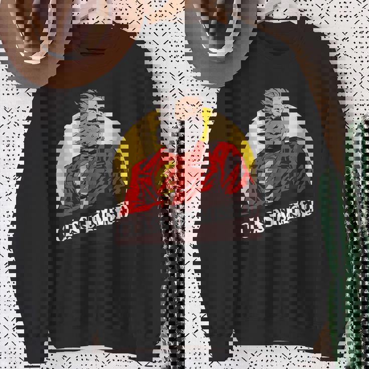 カール・マルクス クラスは共産主義マルクス主義 スウェットシャツ 年配の女性への贈り物