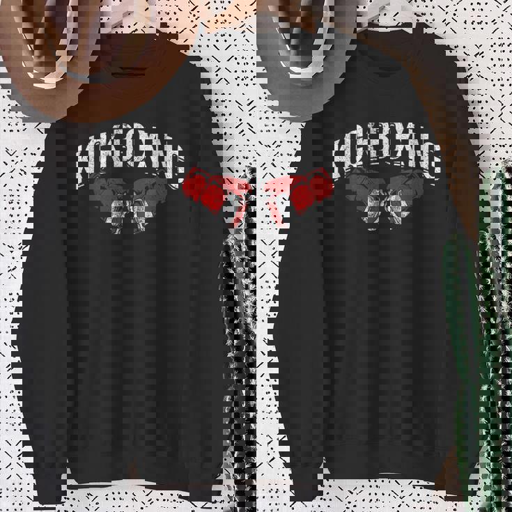 キックボクサー 格闘技 キックボクシング キックボクシング スウェットシャツ 年配の女性への贈り物