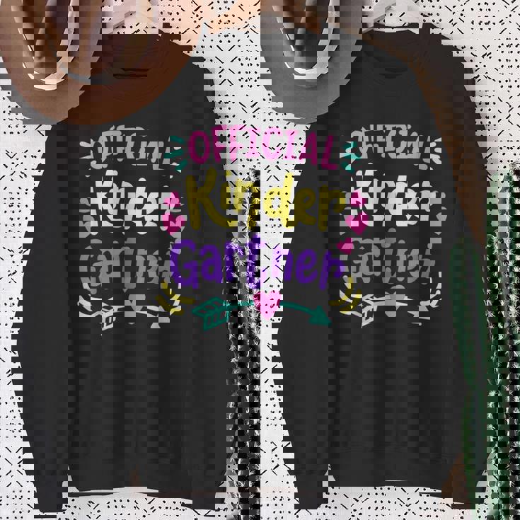 キッズ 公式 幼稚園 レトロ 入園初日 スウェットシャツ 年配の女性への贈り物