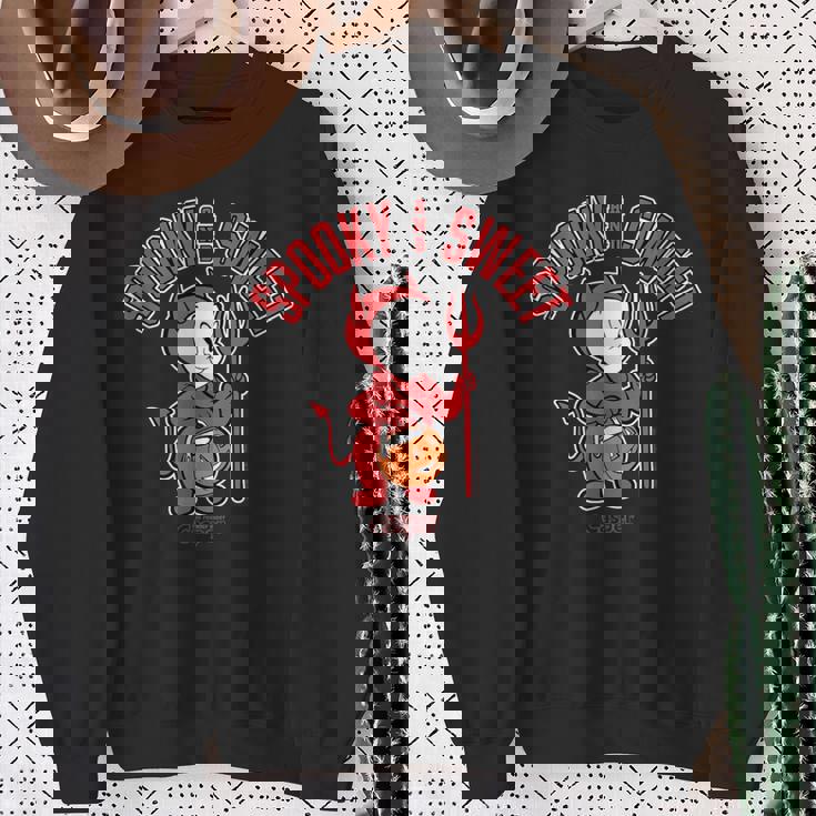 キャスパー・ザ・フレンドリー・ゴースト ハロウィン 不気味で甘い スウェットシャツ 年配の女性への贈り物