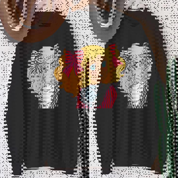 キャンディ キャンディ 日本 レトロ ヴィンテージ 80年代 アニメ 漫画 スウェットシャツ 年配の女性への贈り物