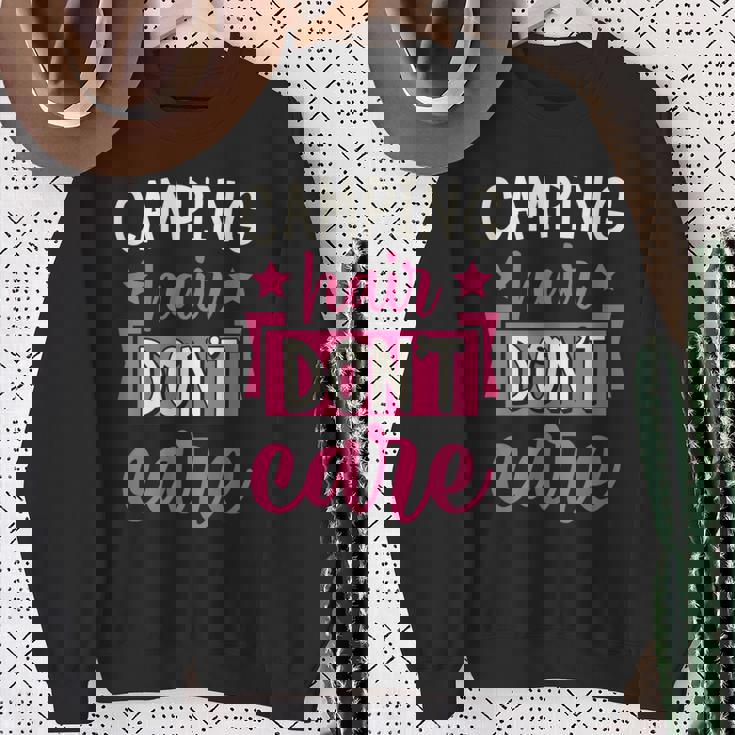 キャンピングヘア Don't Care スウェットシャツ 年配の女性への贈り物