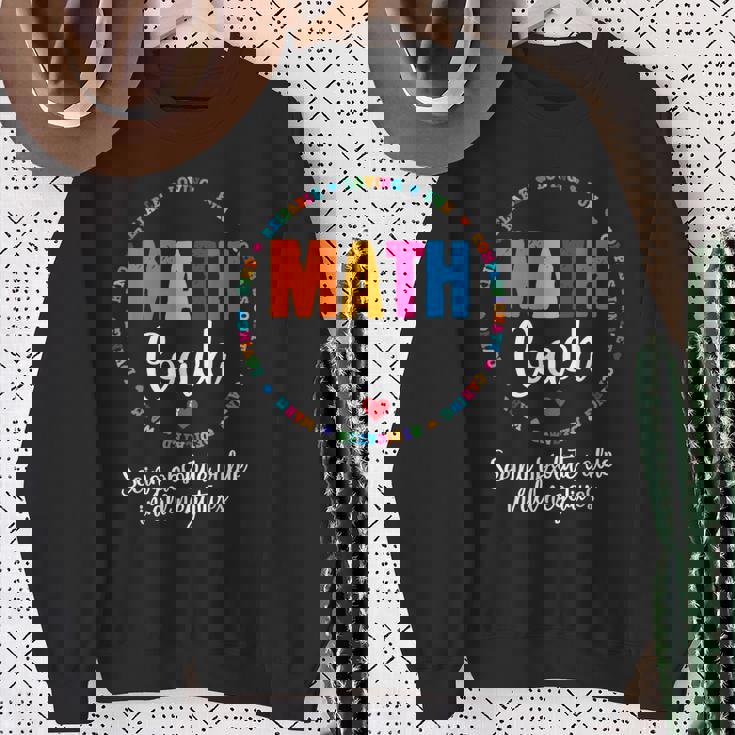 キュートな数学コーチティーシャツ 数学オタク スウェットシャツ 年配の女性への贈り物