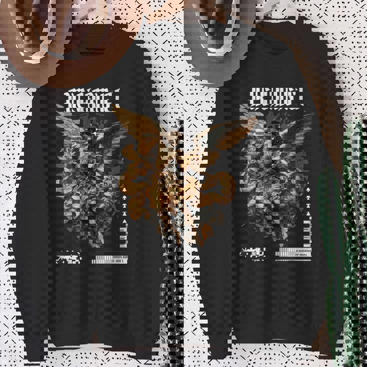 キリスト教大天使 スウェットシャツ 年配の女性への贈り物