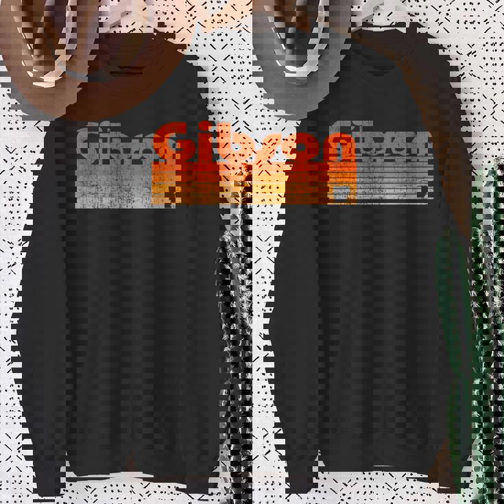 ギブソン、アーカンソーレトロ80年代スタイル スウェットシャツ 年配の女性への贈り物