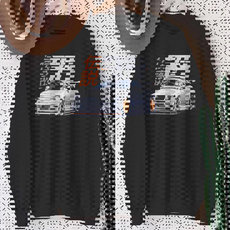 クラシック ホワイト レジェンダリー R34 リバティウォーク Jdm スカイライン スウェットシャツ 年配の女性への贈り物