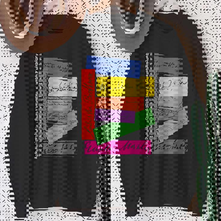 クラシック音楽作曲家 バッハ・ベートーヴェン・グスタフ・マーラー スウェットシャツ 年配の女性への贈り物