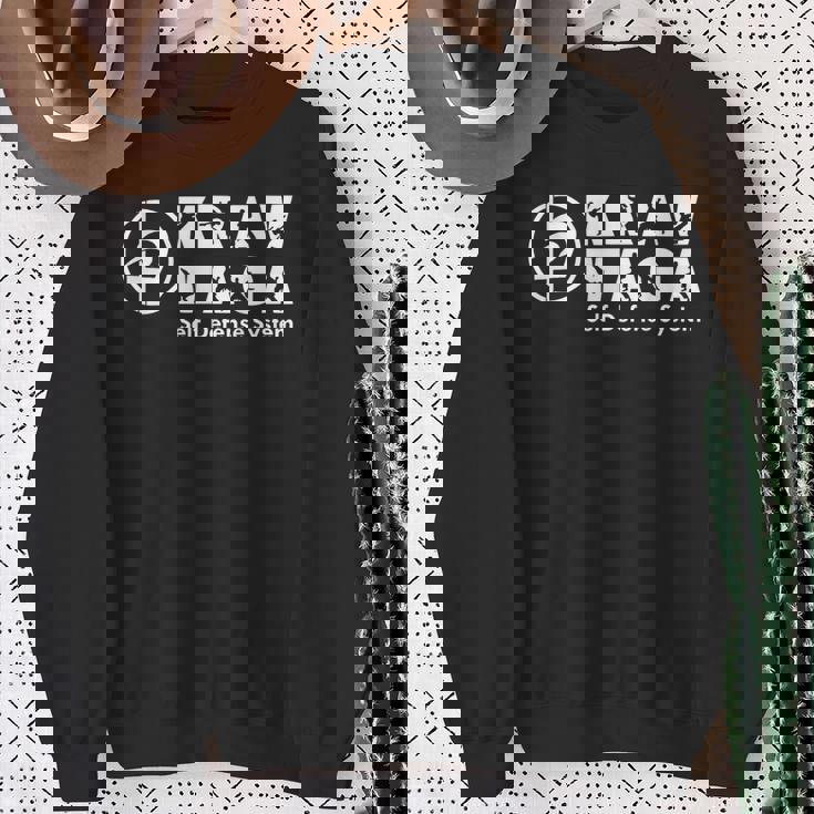 クラヴマガ 格闘技 護身 スウェットシャツ 年配の女性への贈り物