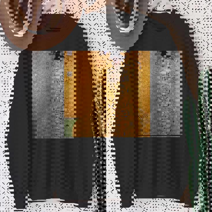 クリムトポートレートアート スウェットシャツ 年配の女性への贈り物