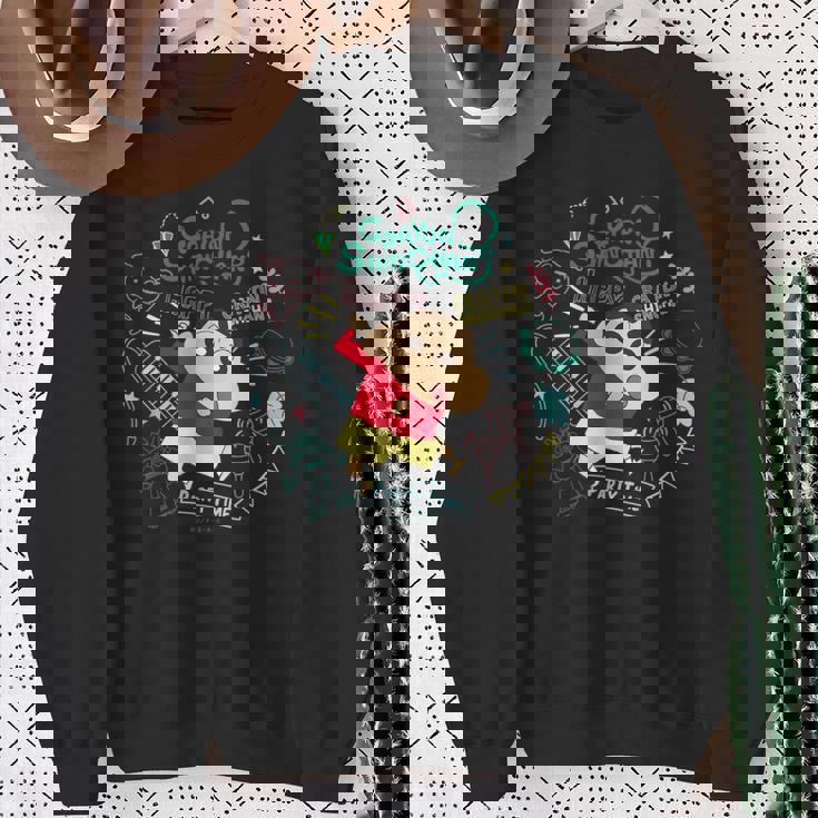 クレヨンしんちゃん しんちゃんと楽器のパーティタイム スウェットシャツ 年配の女性への贈り物