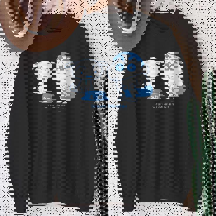 クレヨンしんちゃん しんちゃんはシロといっしょ スウェットシャツ 年配の女性への贈り物