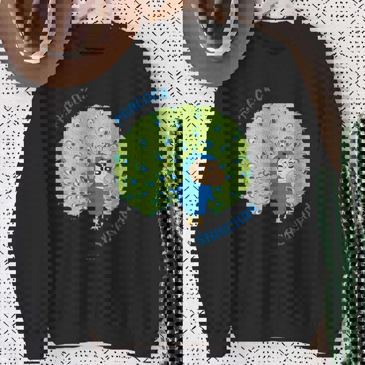 クレヨンしんちゃん クジャクしんちゃん スウェットシャツ 年配の女性への贈り物