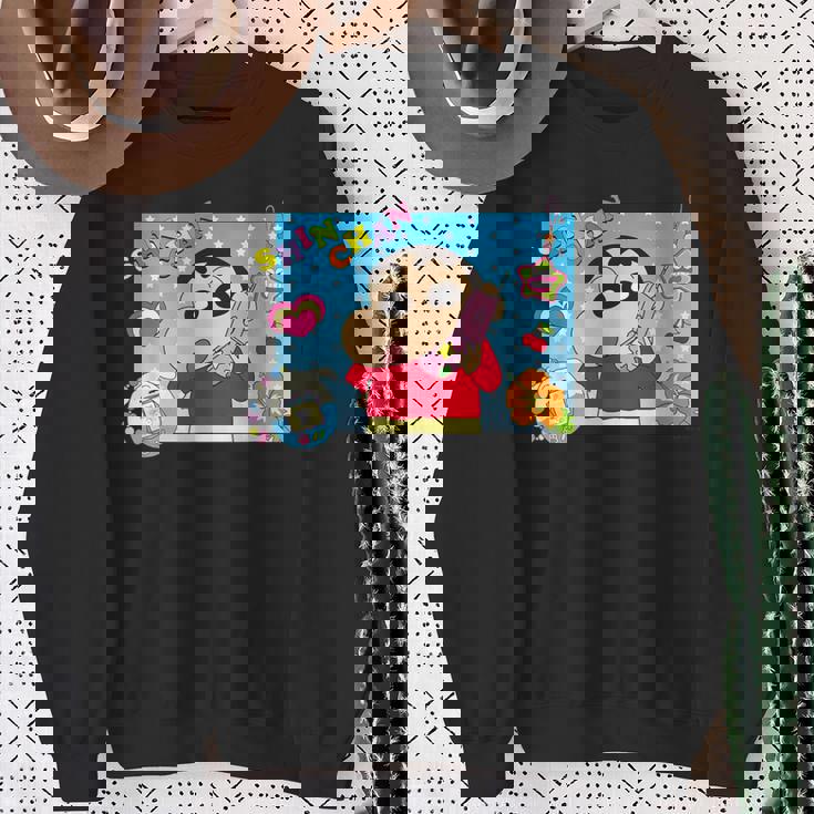 クレヨンしんちゃん 平成ごっこ しんちゃん スウェットシャツ 年配の女性への贈り物