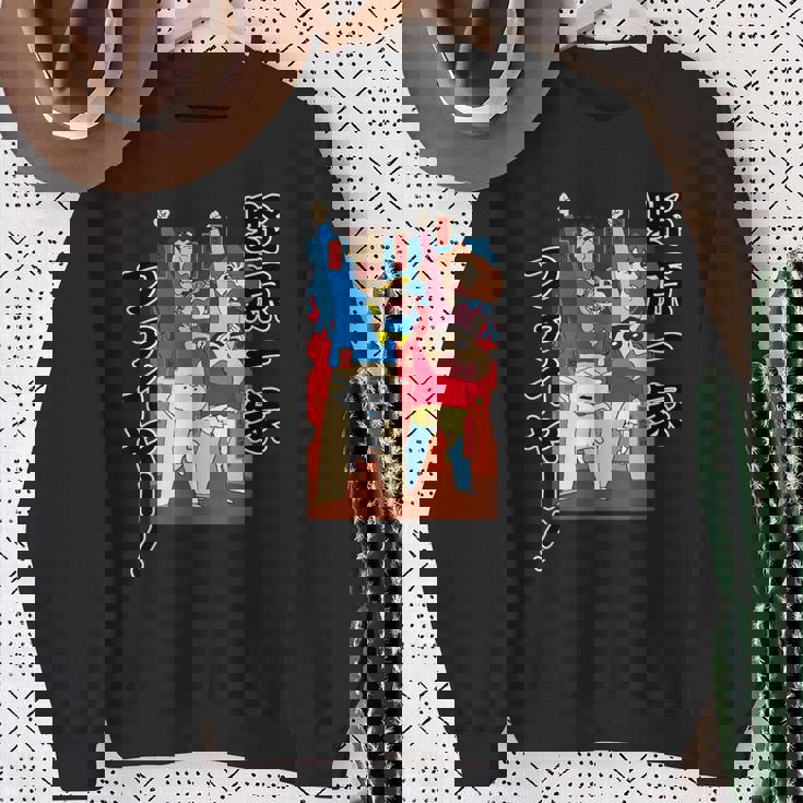 クレヨンしんちゃん 野原一家ファイヤー！！ スウェットシャツ 年配の女性への贈り物