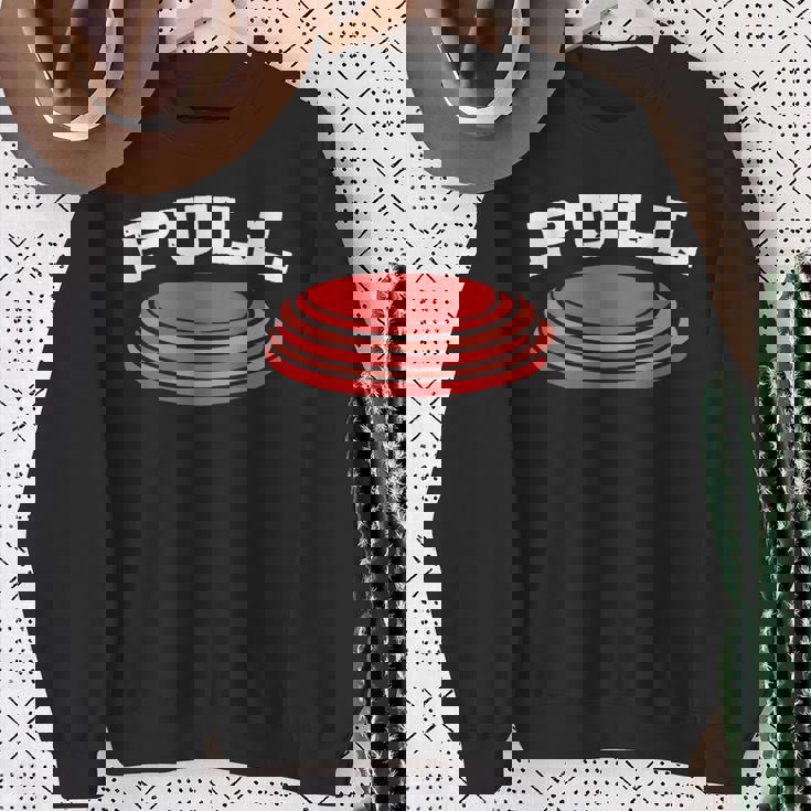 クレー射撃 スポーツ射撃 スウェットシャツ 年配の女性への贈り物