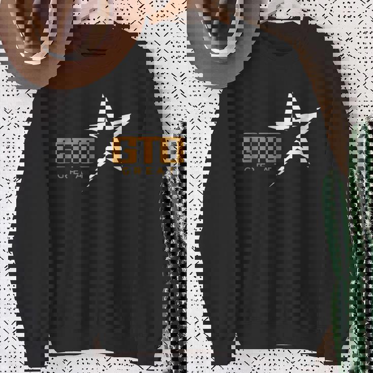 クールtシャツ かっこいいtシャツ カッコイイ Gto Great Cool スウェットシャツ 年配の女性への贈り物