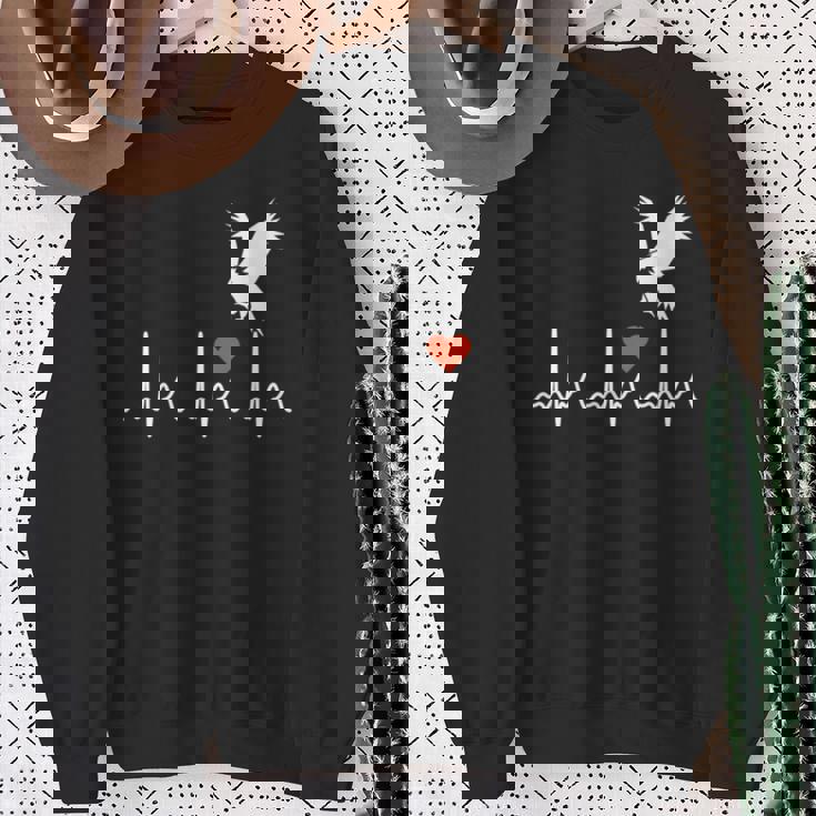 クールなアメリカンイーグル Usa ハートビート 素晴らしいギフト メンズ レディース キッズ 長袖tシャツ スウェットシャツ 年配の女性への贈り物