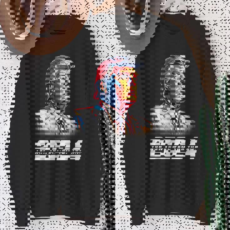 クール大統領ドナルド・トランプ 2024 スウェットシャツ 年配の女性への贈り物