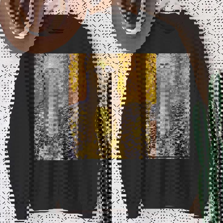 グスタフ・クリムト パラスアテナ アートデザイン スウェットシャツ 年配の女性への贈り物