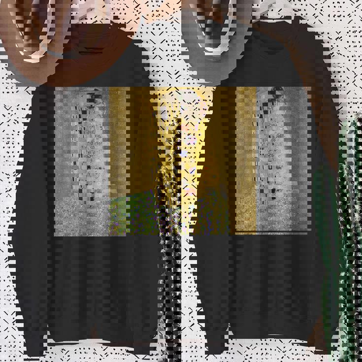 グスタフ・クリムトのキス 有名な絵画 スウェットシャツ 年配の女性への贈り物