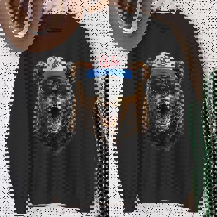 グラフィック カブス 名前 アンティーク風 80年代 カブス 名前 スタイル ギフト アイデア スウェットシャツ 年配の女性への贈り物