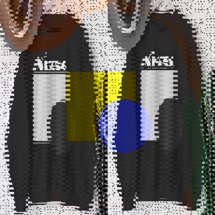 グラフィック＆ロゴ Wh バレーボール スウェットシャツ 年配の女性への贈り物