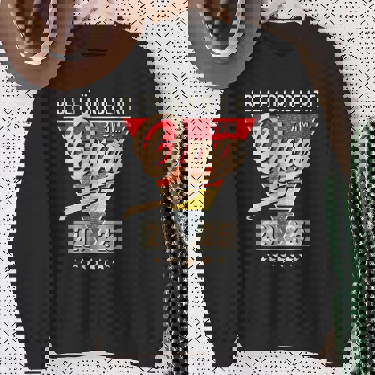 グランパ2025に昇格-ベストグランパ スウェットシャツ 年配の女性への贈り物