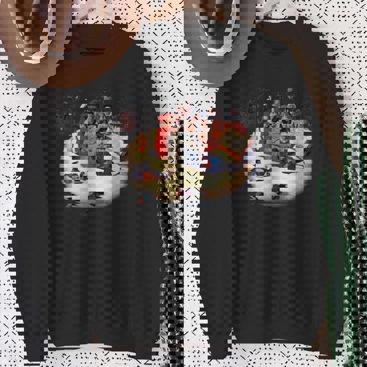 コンサート・イン・ザ・エッグヒエロニムス・ボッシュ スウェットシャツ 年配の女性への贈り物