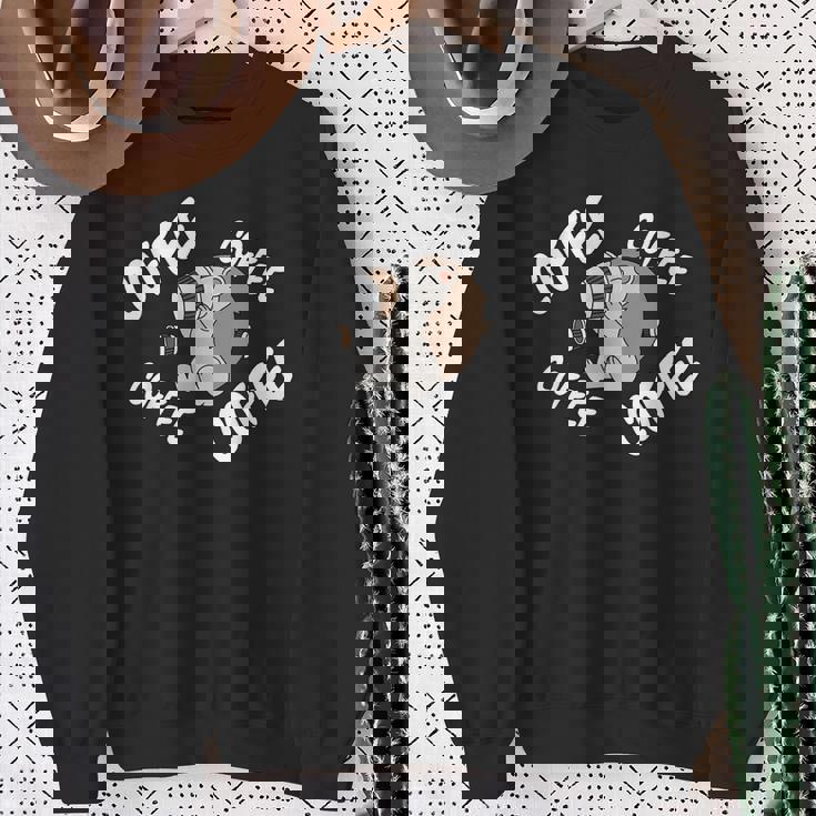 コーヒー スパイキー ペット スウェットシャツ 年配の女性への贈り物