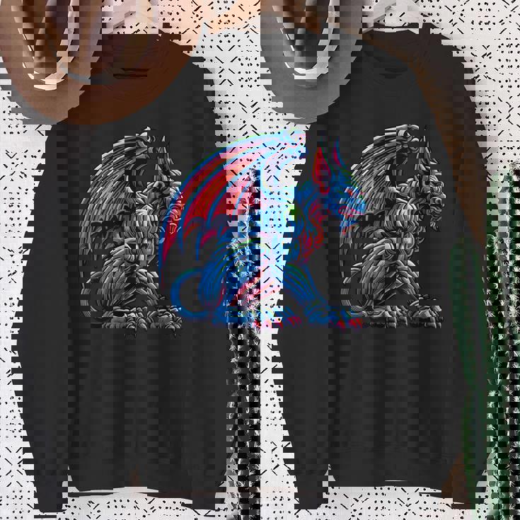 ゴシックガーゴイル スウェットシャツ 年配の女性への贈り物